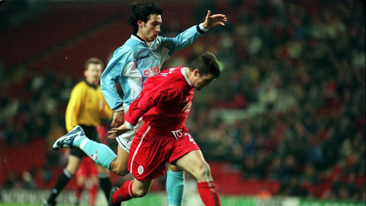 .Eliminatoria frente al Liverpool en 1998