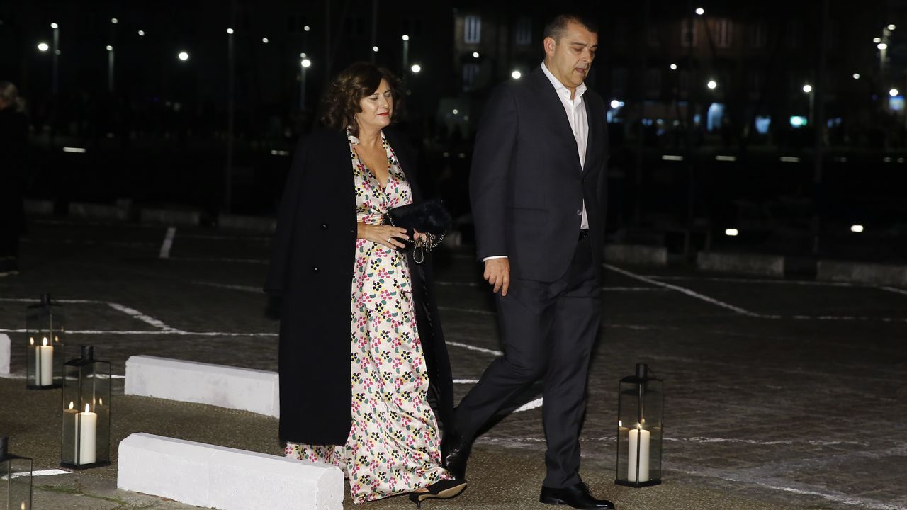 Eva Cárdenas y Alberto Núñez Feijoo