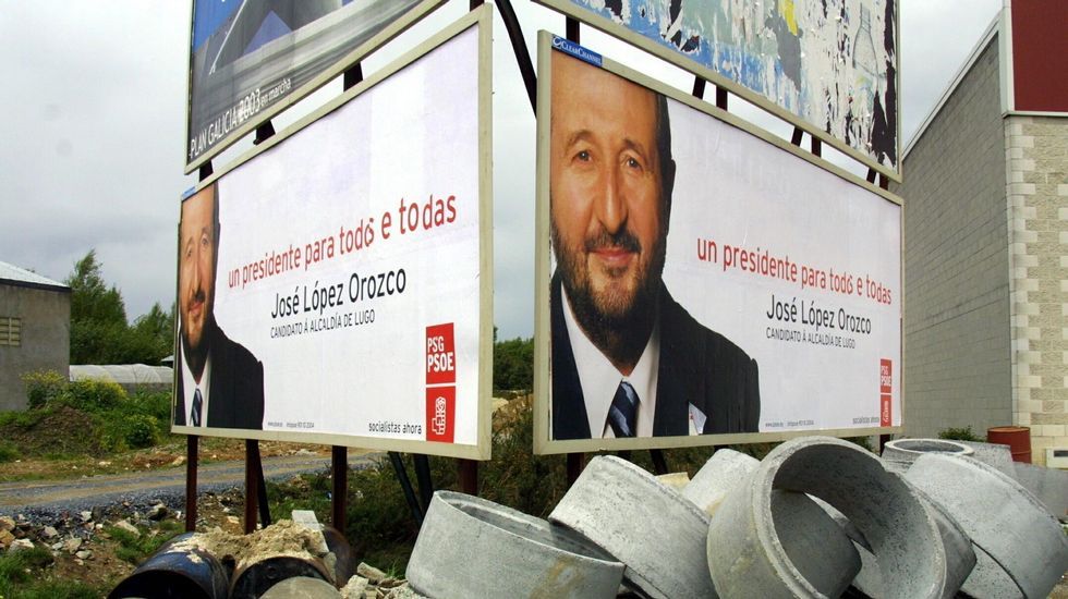 Campaña para las votaciones del 2003.