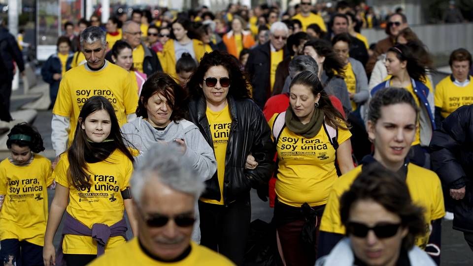 Caminata solidaria por las enfermedades raras