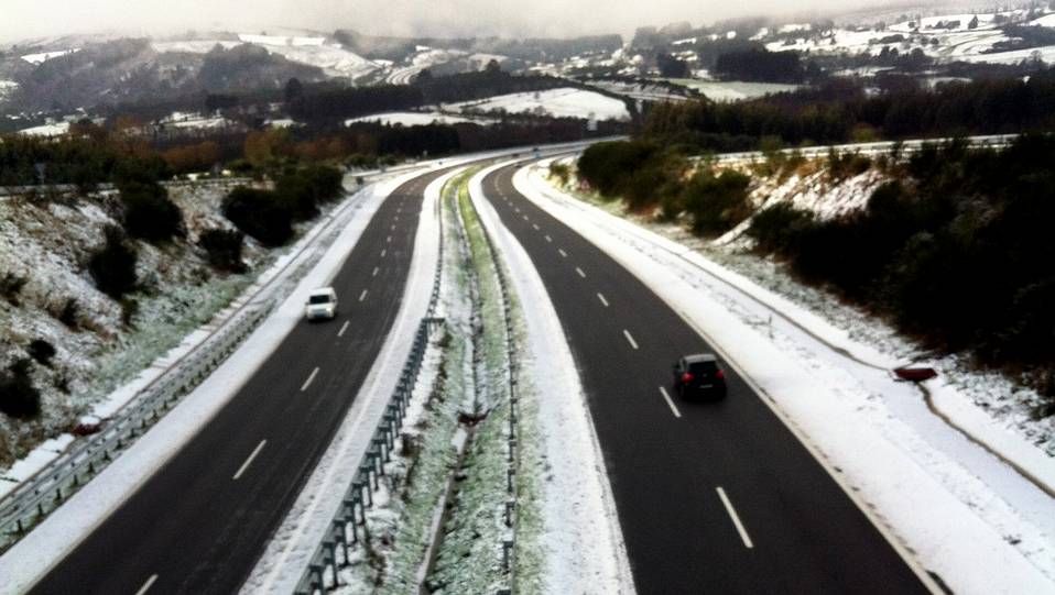 Carretera de O Cebreiro