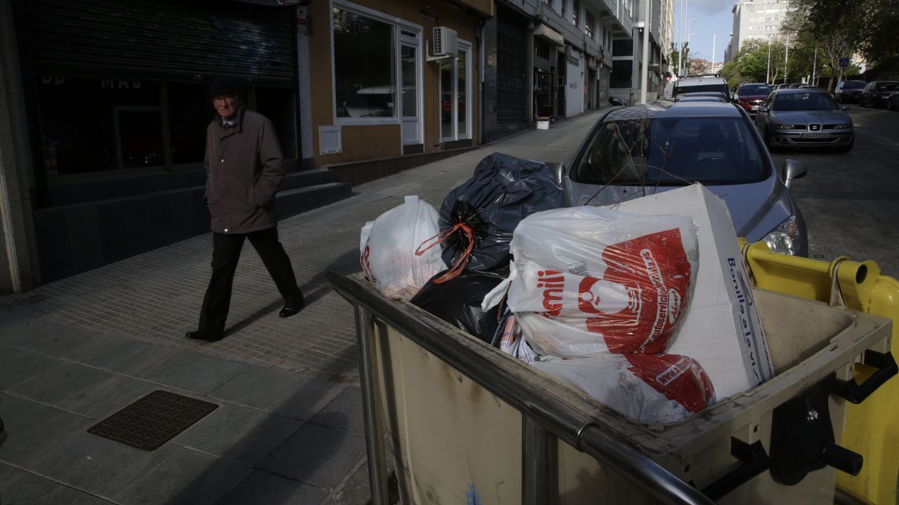 Cuarto día de la basura sin recoger