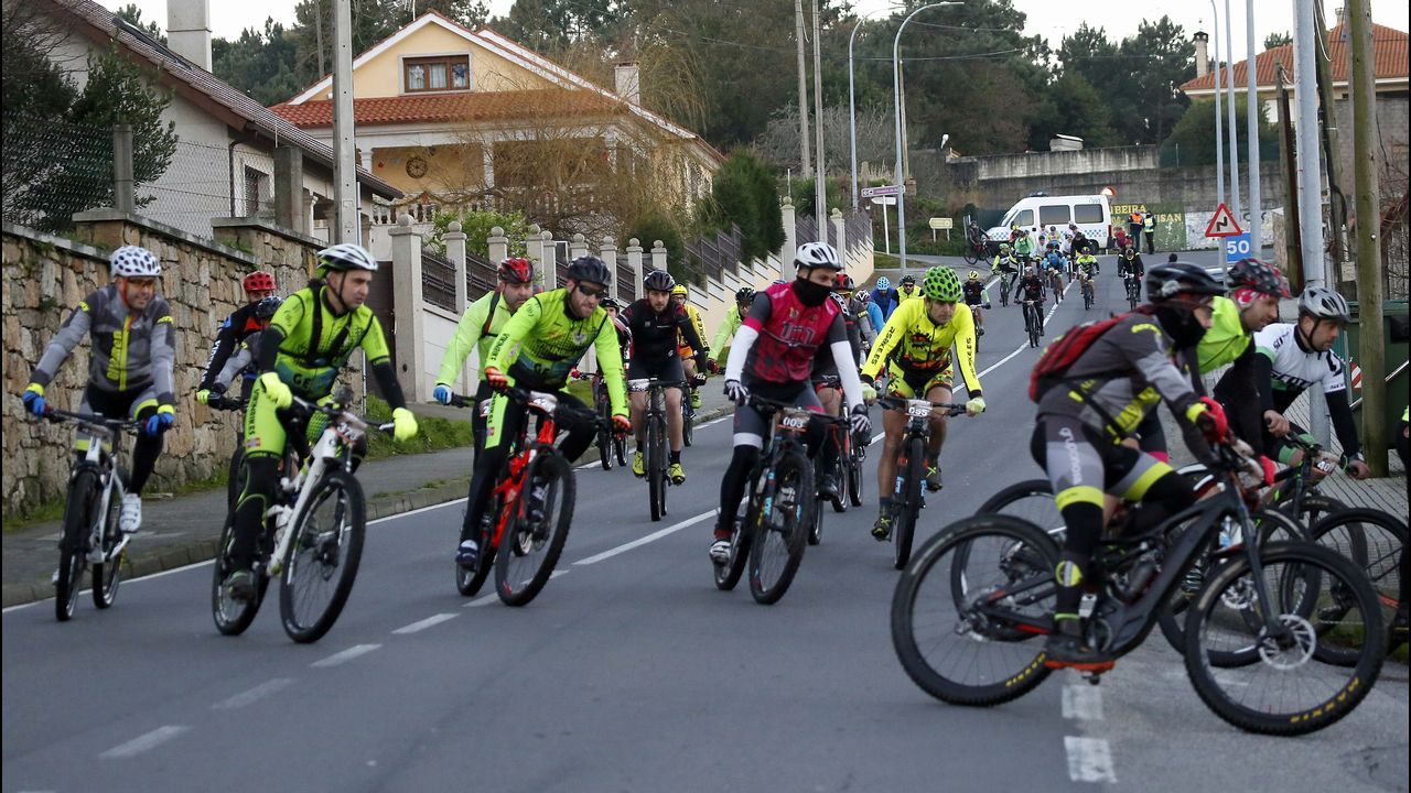 Ruta BTT de Nadal en Ribeira