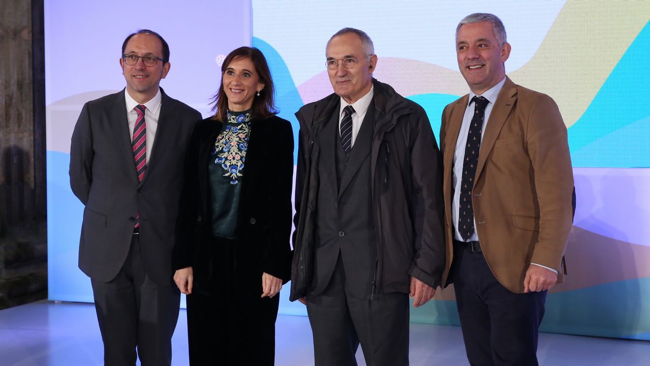 O mosteiro de Montederramo acolleu a entrega dos premios da Cultura Galega