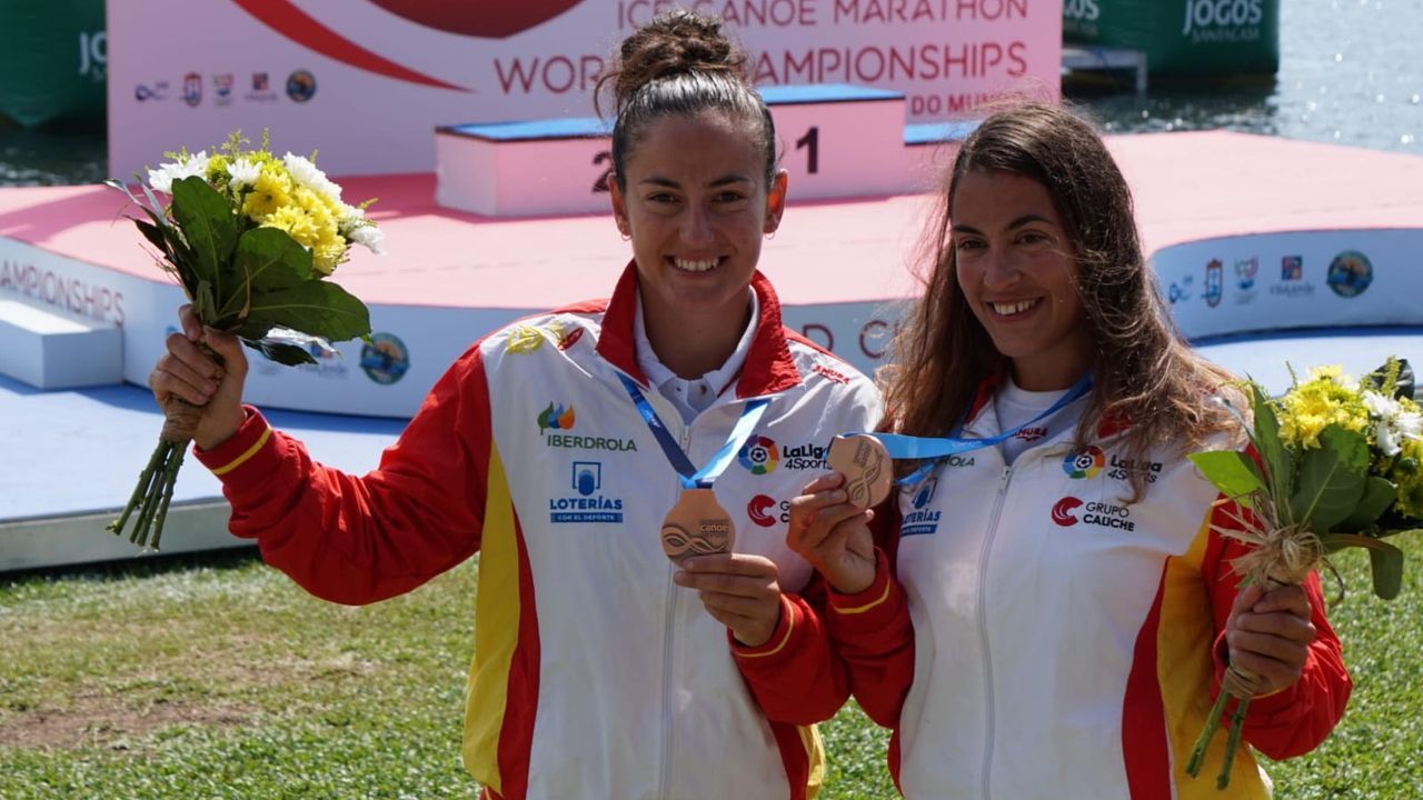 TANIA FERNANDEZ Y TANIA ÁLVAREZ | Subcampeonas del mundo de maraton en el Mundial de Piraguismo