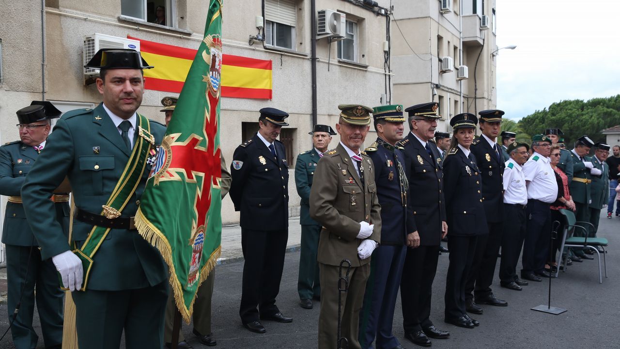 ACTO INSTITUCIONAL CASTRENSE DEL DÍA DEL PILAR EN OURENSE.La Guardia Civil celebró el día de su patrona en Ourense