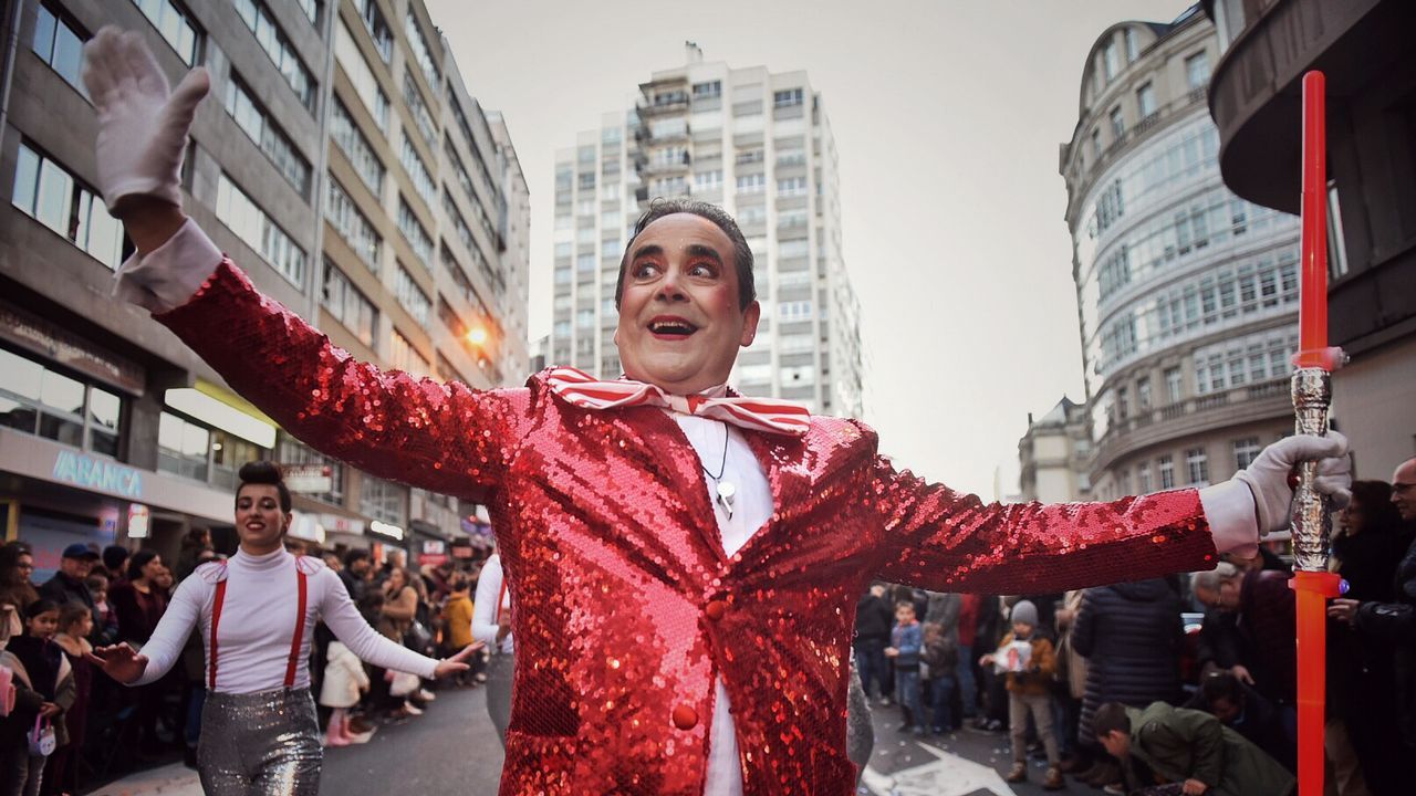 Desfile en A Coruña