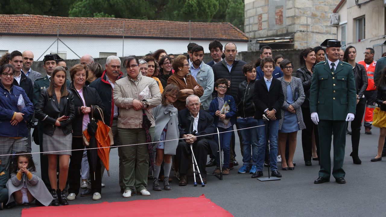 ACTO INSTITUCIONAL CASTRENSE DEL DÍA DEL PILAR EN OURENSE.Numeroso público asistió al acto