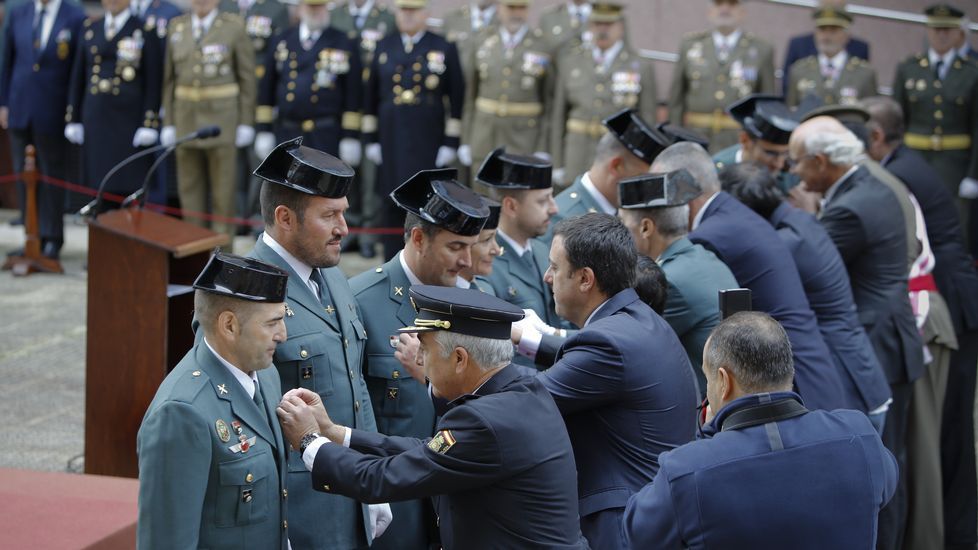 Acuartelamiento de la Guardia Civil en Lonzas - La Guardia Civil honra a su Patrona la Virgen del Pilar
