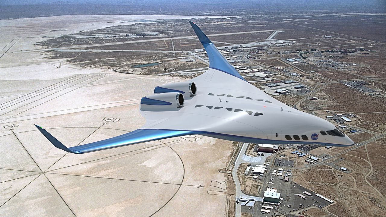 .DZYNE Technologies: BWB Small Airliner. El fabricante estadounidense prepara el diseño de una aeronave de menores dimensiones que otras. Sería un jet para vuelos regionales