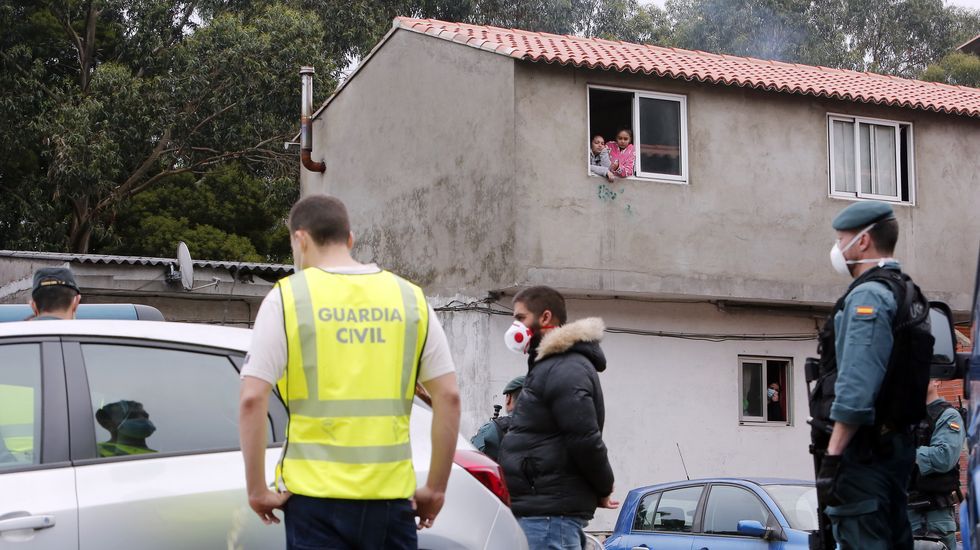 Detenciones en O Vao de Arriba