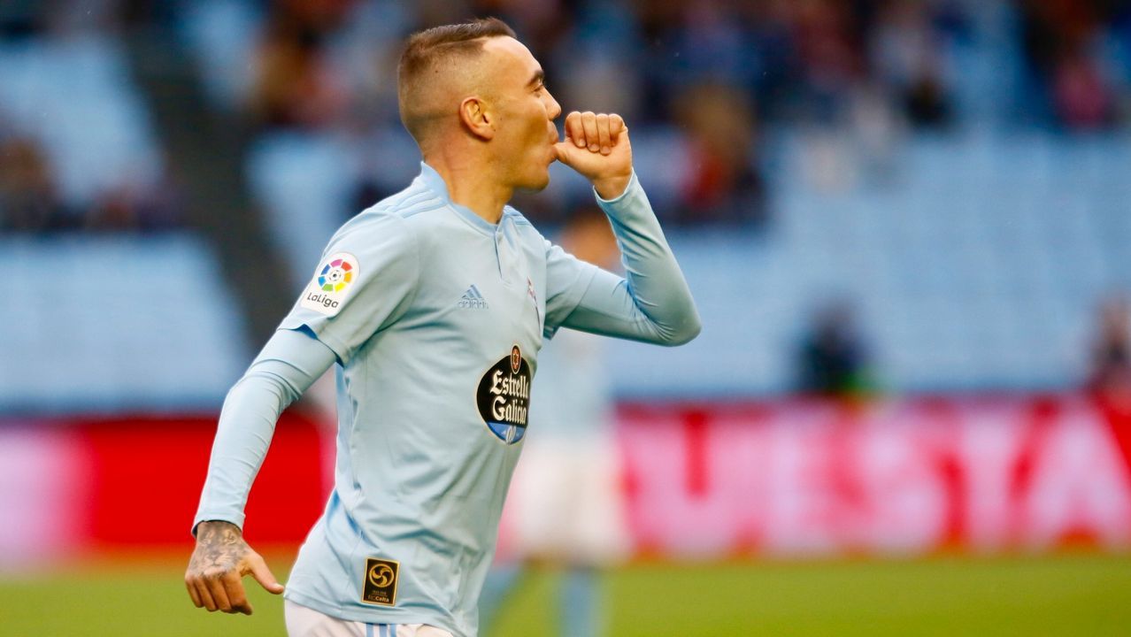 Celta-Eibar (4-0) el 27 de octubre. Triplete de Aspas