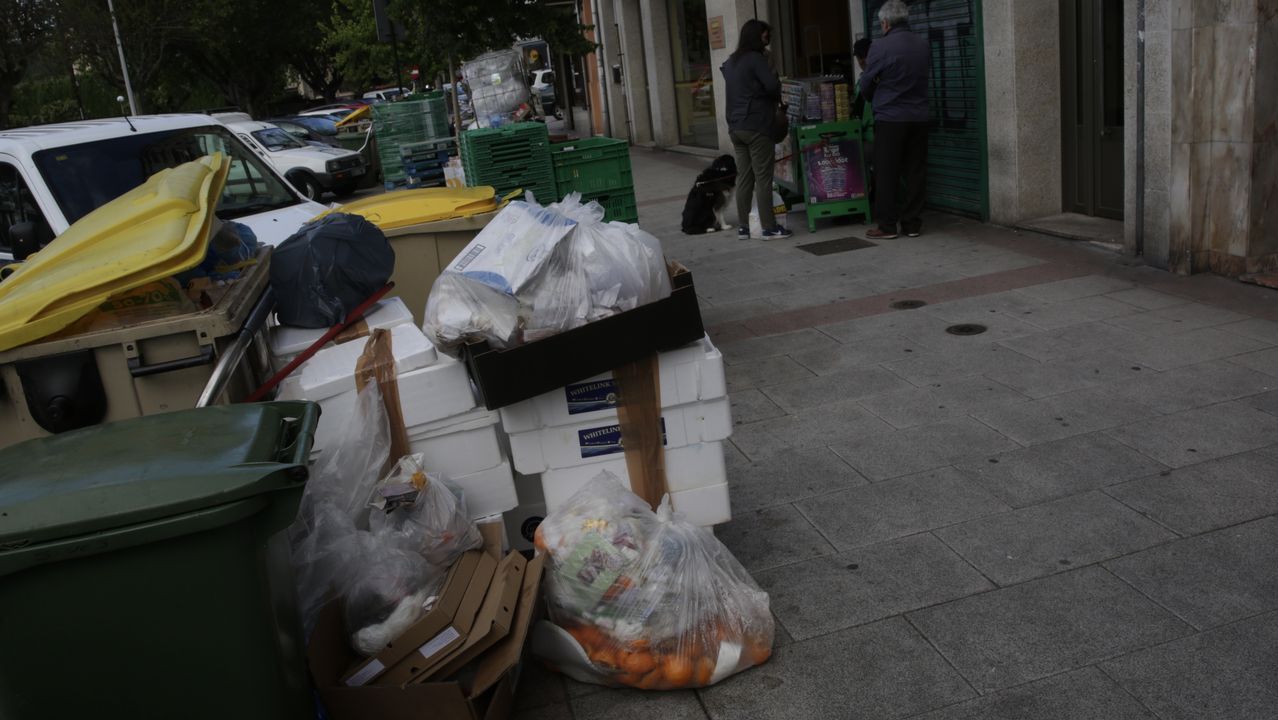 Cuarto día de la basura sin recoger