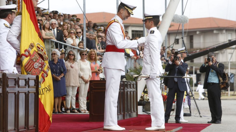 Felipe VI en Marín