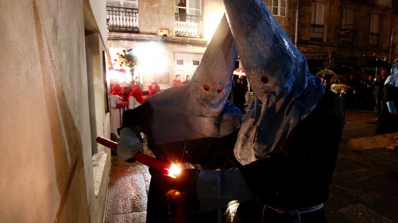 Procesión del Santo Encuentro en Santiago