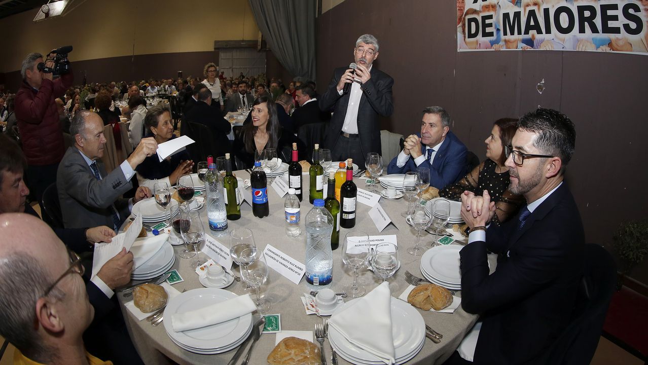 Comida de los mayores en la Fieiteira 2019