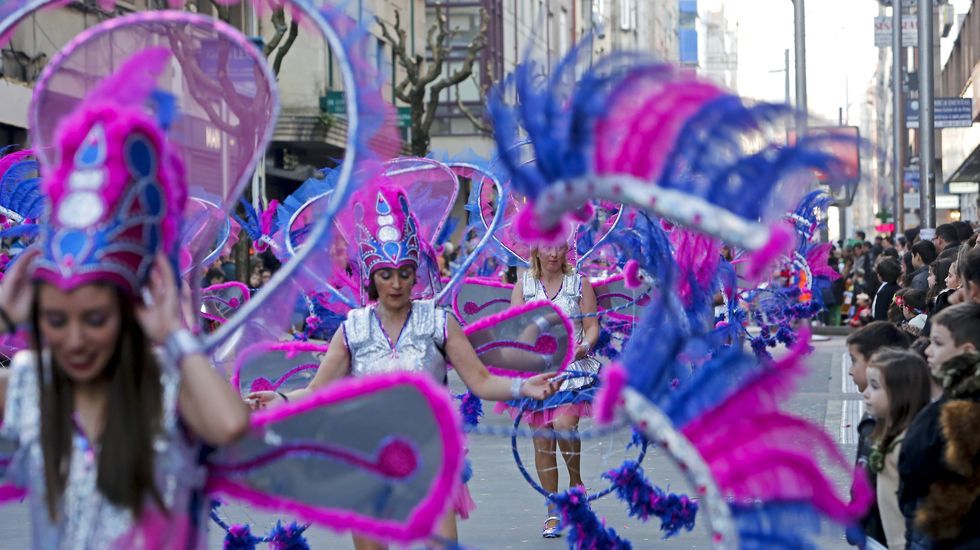 Desfile de Carnaval en Pontevedra