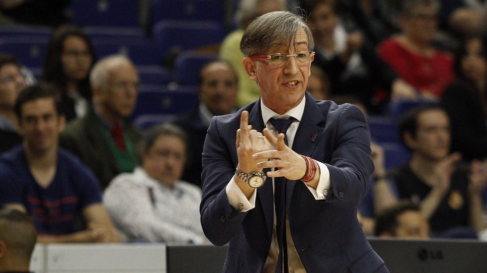 Moncho Fernández. Entrenador. Es director técnico del Rio Natura Monbus Obradoiro.