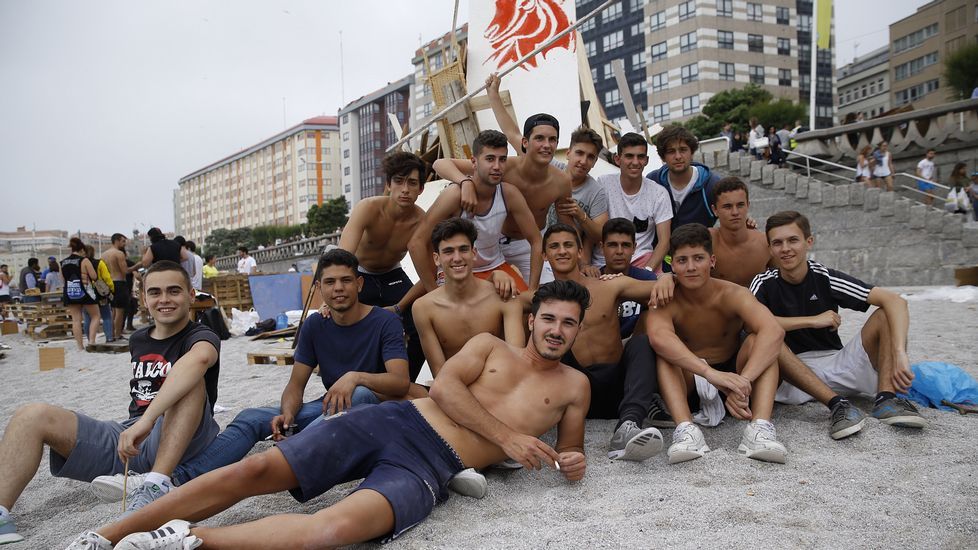 AMBIENTE DE SAN JUAN EN A CORUÑA