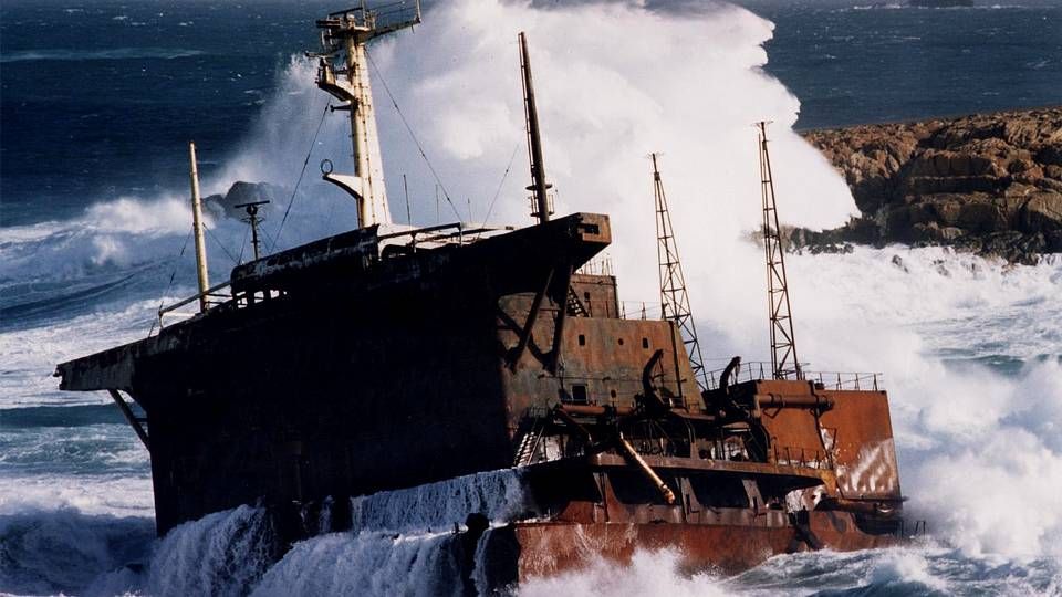 20 años del hundimiento del «Mar Egeo» en A Coruña