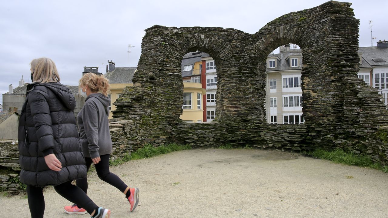 La Muralla, en la zona de A Mosqueira