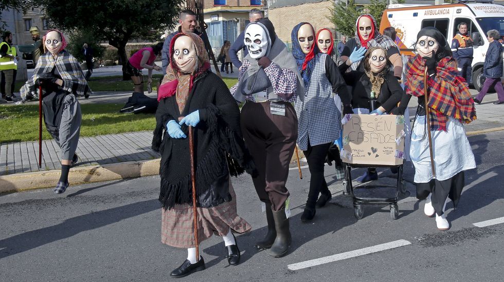 Desfile del Momo de Vilanova de Arousa