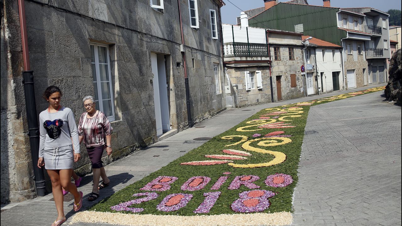 Las mejores alfombras del Corpus de Boiro