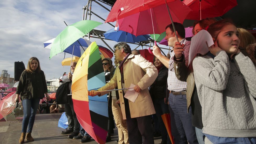 Día Internacional de las personas con Discapacidad, con apertura de paraguas conmemorativos en el Parrote