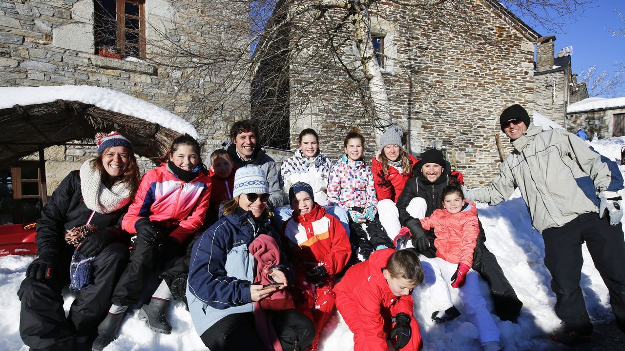 O Cebreiro es actualmente el lugar que más visitantes recibe atraídos por la nieve