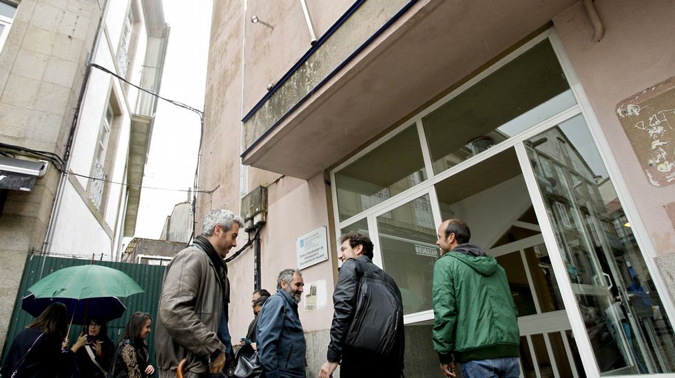 Espacio por el que se abrirá un sendero para acceder al parque de Belvís