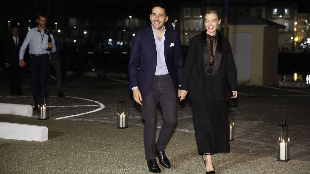 Eva Cárdenas y Alberto Núñez Feijoo