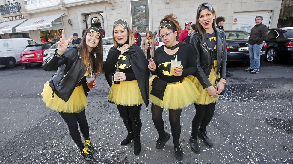 Desfile del Momo en Vilanova de Arousa