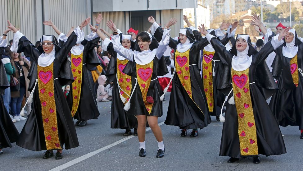 Desfile de Carnaval en Pontevedra