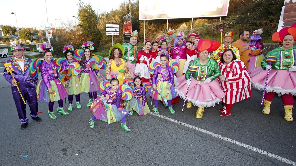 Desfile de Carnaval en Pontevedra