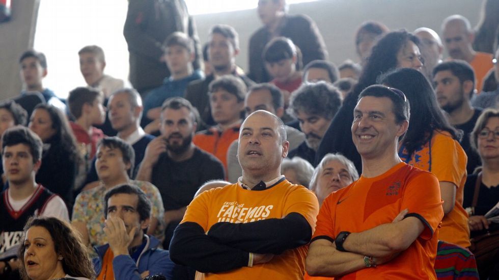 Afición del Basquet Coruña-Melilla, segundo partido de los play off por el ascenso a la Liga ACB