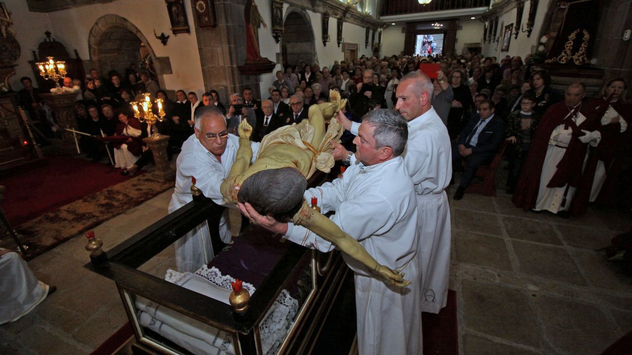 Viernes Santo en la comarca del Barbanza 2019
