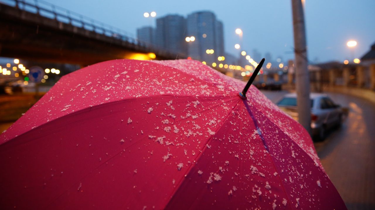Copos de nieve en A Coruña