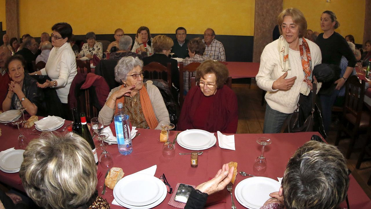Comida de Reyes para los mayores de Rianxo
