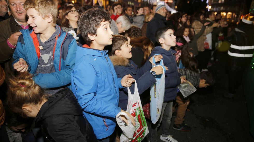 Cabalgata de los Reyes Magos en A Coruña