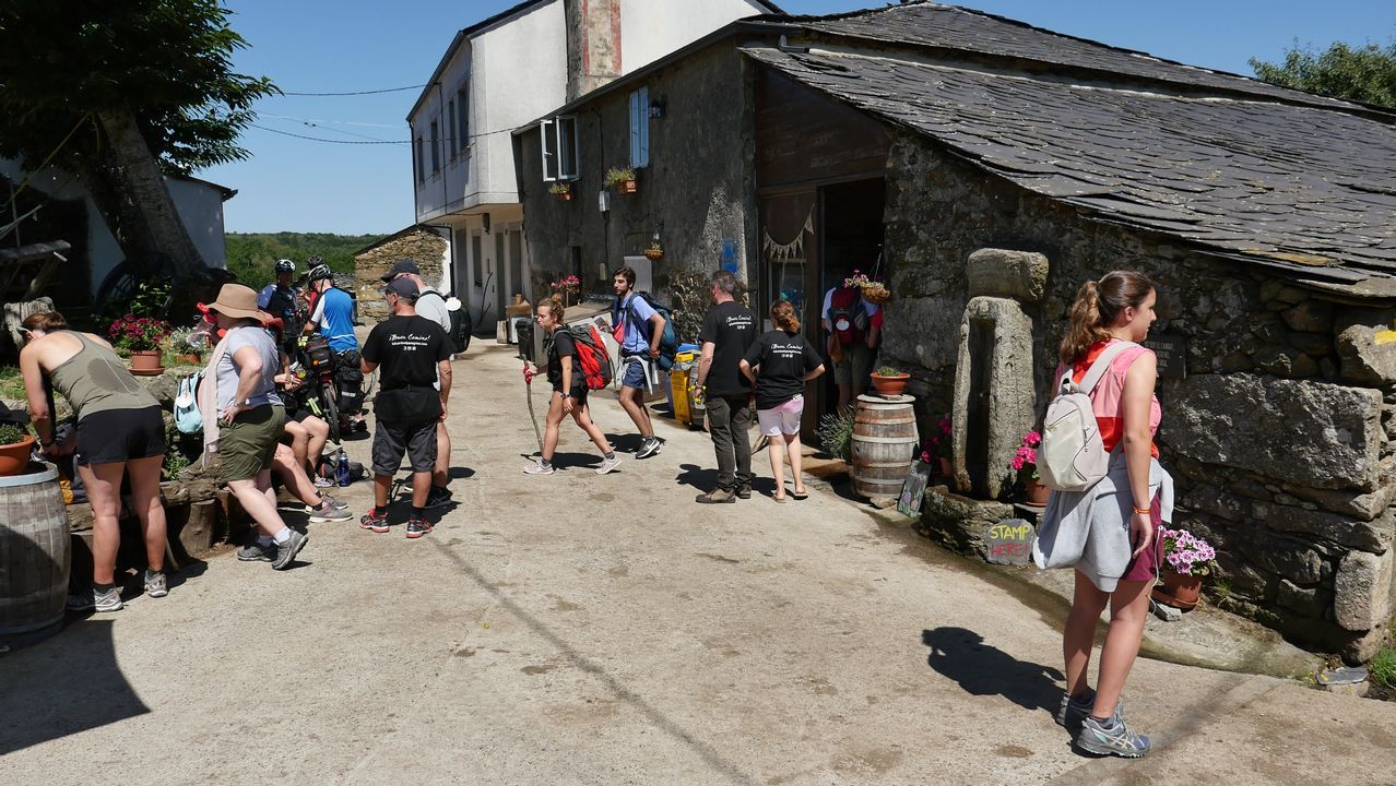 .Albergue de voluntarios en Ligonde, Monterroso