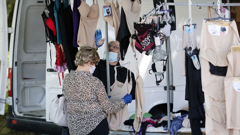 Regresa la feria de los sabados a Pontevedra con nuevas medidas anticontagio