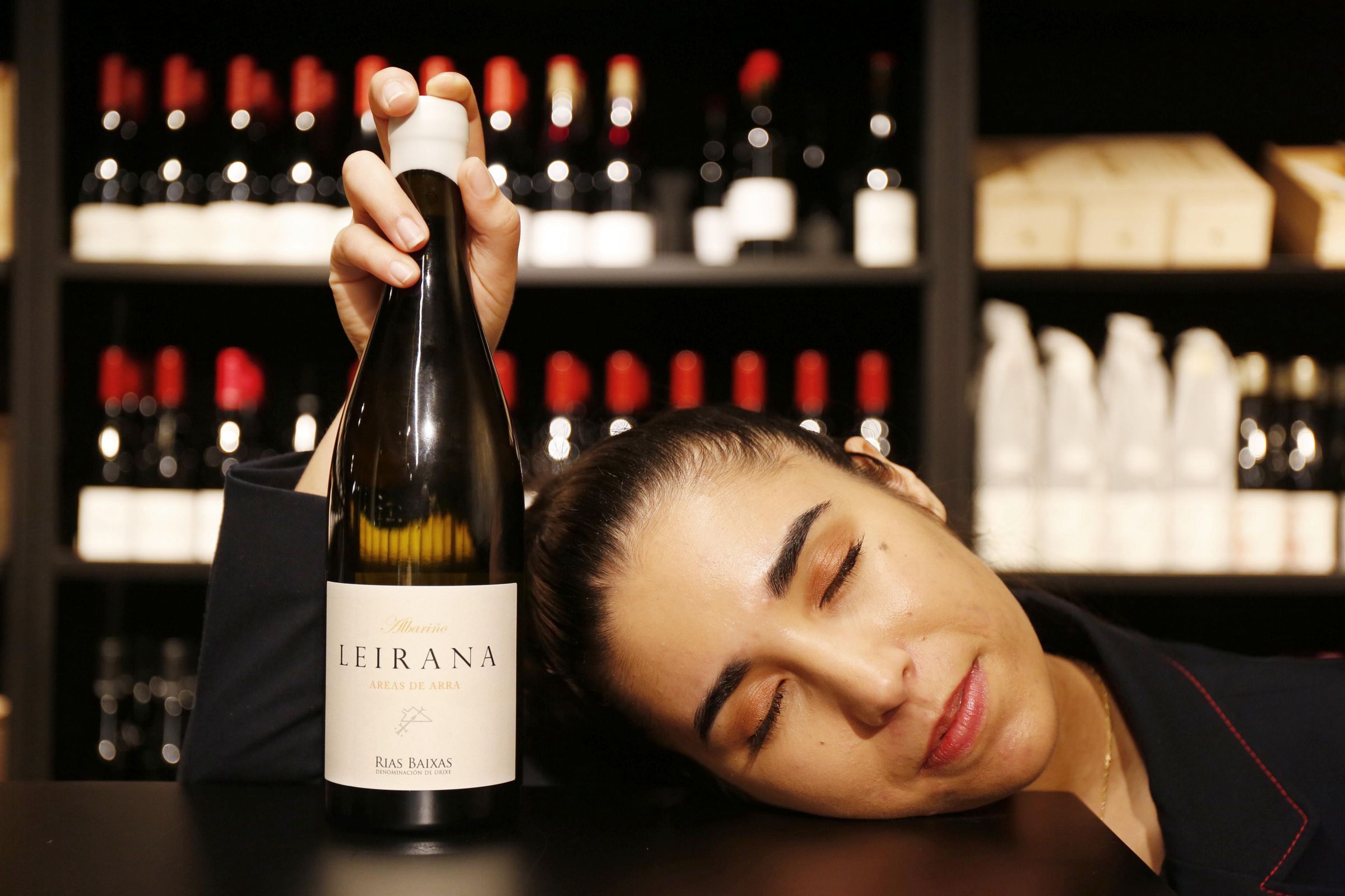 Diana Peixoto, sumiller do restaurante Pepe Vieira que conta con d�as estrelas Michel�n. 20/12/2023