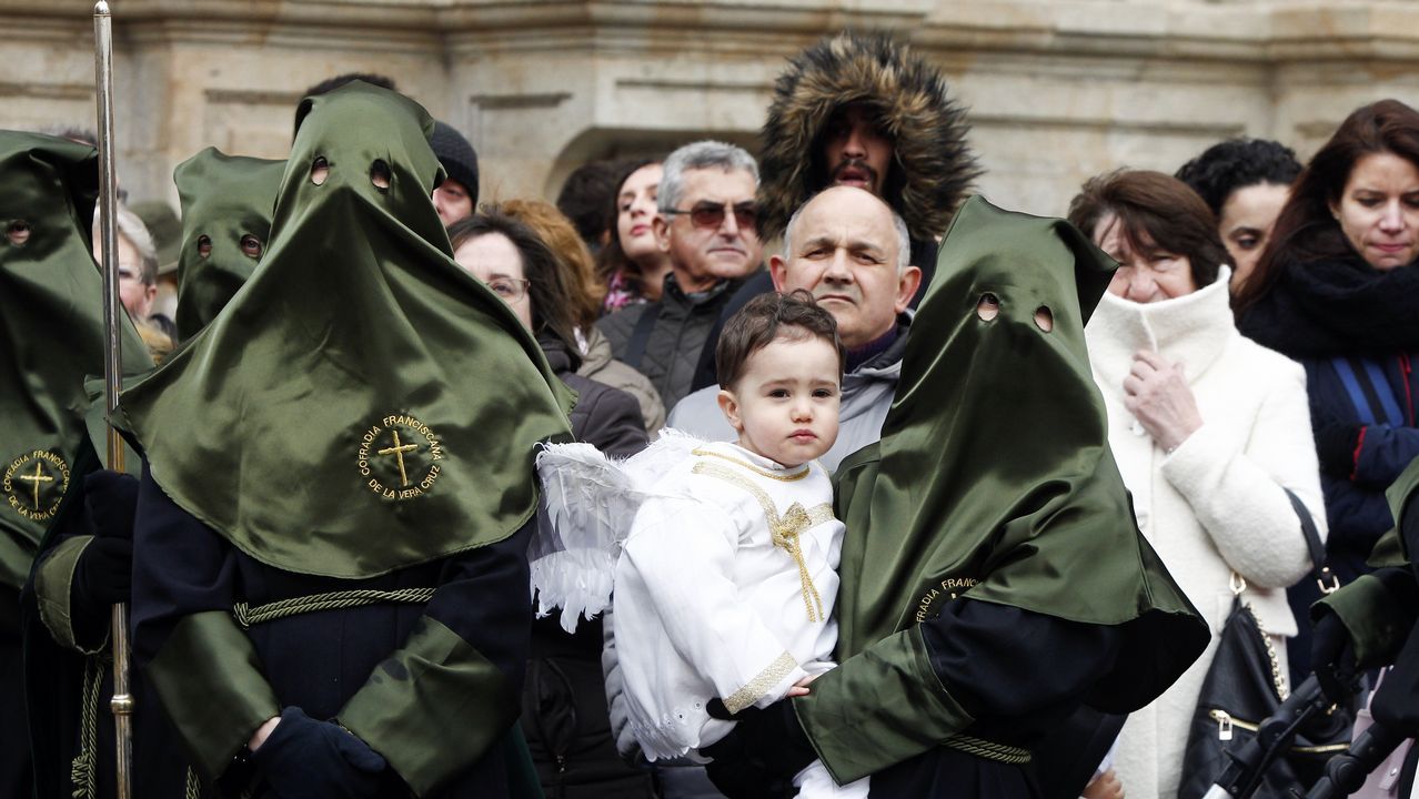 Procesión del Santo Encuentro en Santiago