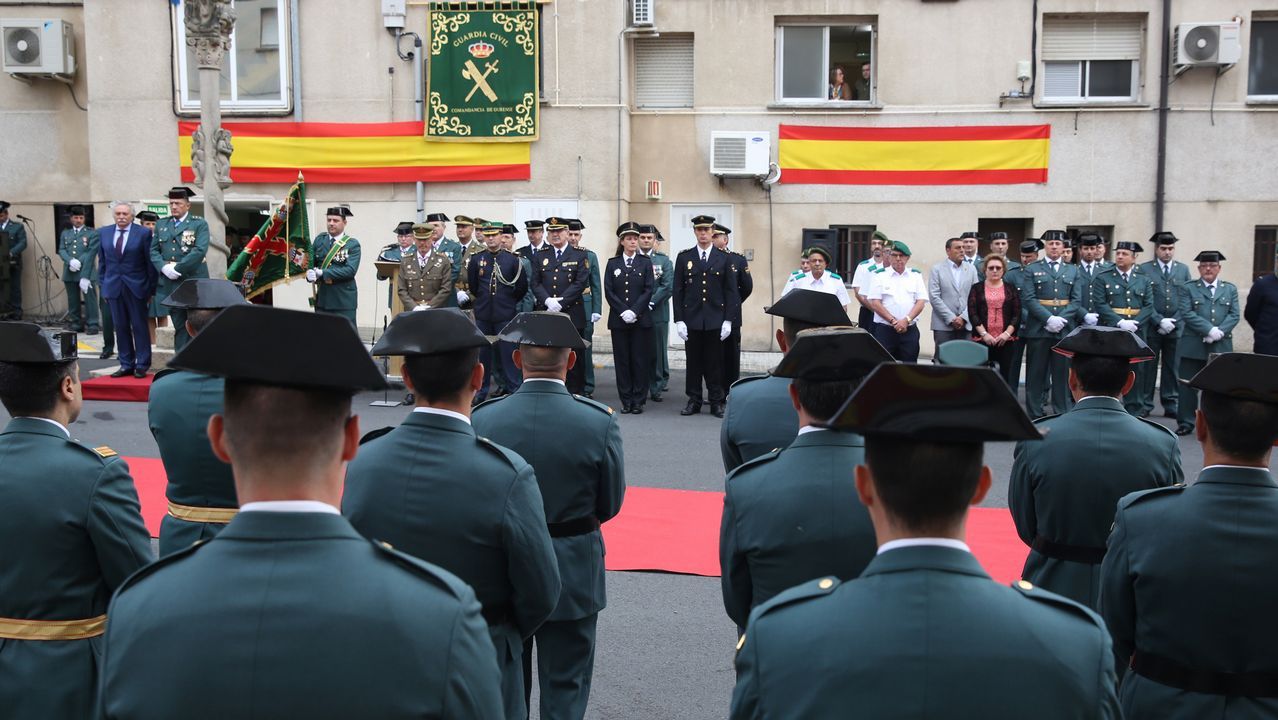 ACTO INSTITUCIONAL CASTRENSE DEL DÍA DEL PILAR.La Guardia Civil recordó, como siempre, en un sentido homenaje a los que dieron su vida por España