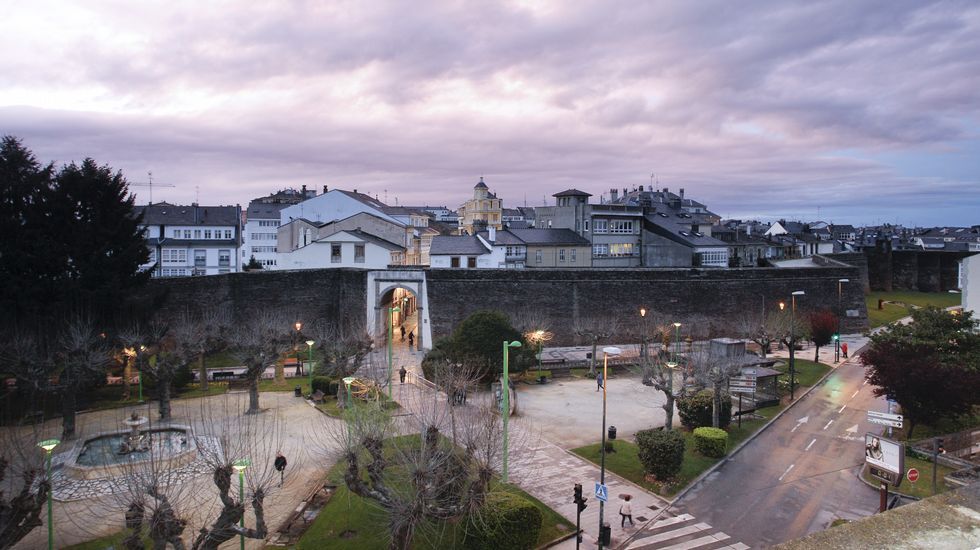 Las vistas desde la cafetería de la Muralla son espectaculares