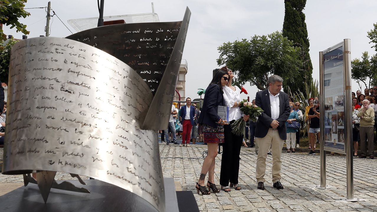 RESUMEN DEL AÑO 2019.O paseo paseo marítimo de Palmeira xa leva o nome de Plácido Betanzos