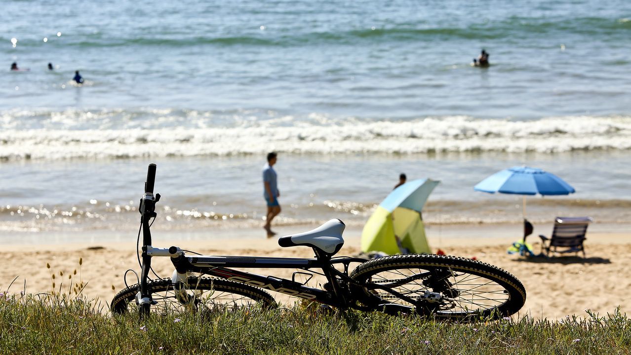 Praia América, en Nigrán