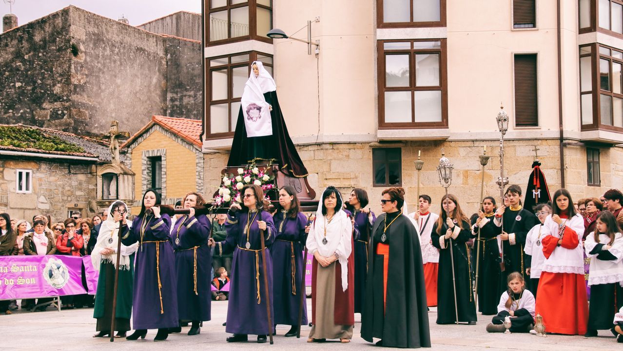 Viernes Santo en la comarca del Barbanza 2019