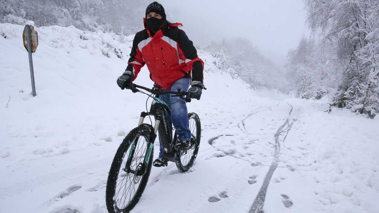 En el entorno del Camino de Santiago la nieve seguirá presente varios días