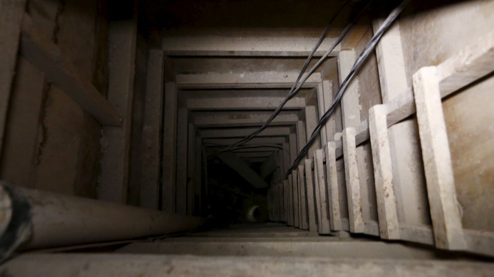 Otra vista de otra parte del túnel.